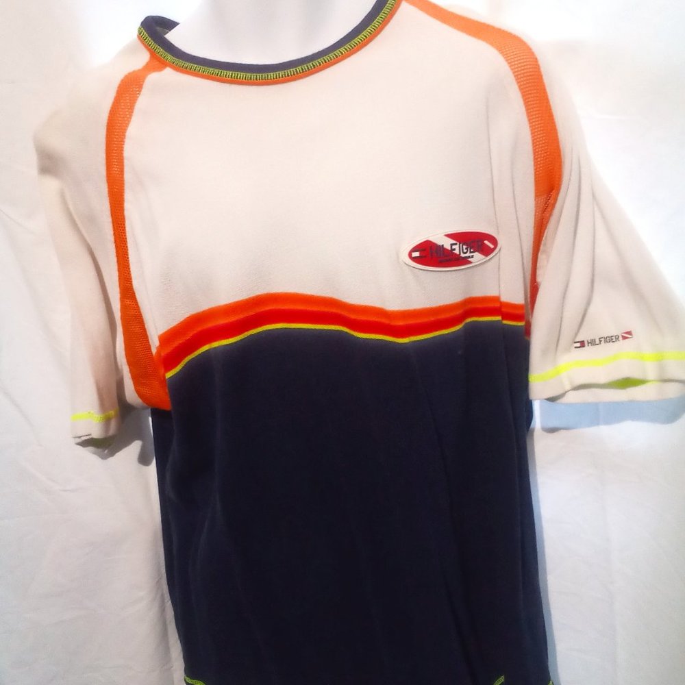 Tommy Hilfiger mens XL pullover sports shirt